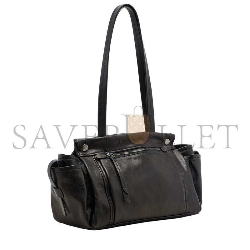 PRADA ROUTE LEATHER TOTE BAG (39*21*15cm)